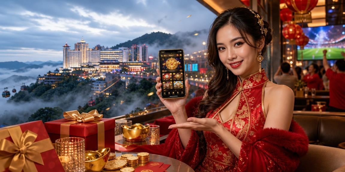 Pengguna Malaysia di Genting Highlands memasang dan menggunakan aplikasi kasino mudah alih mk2