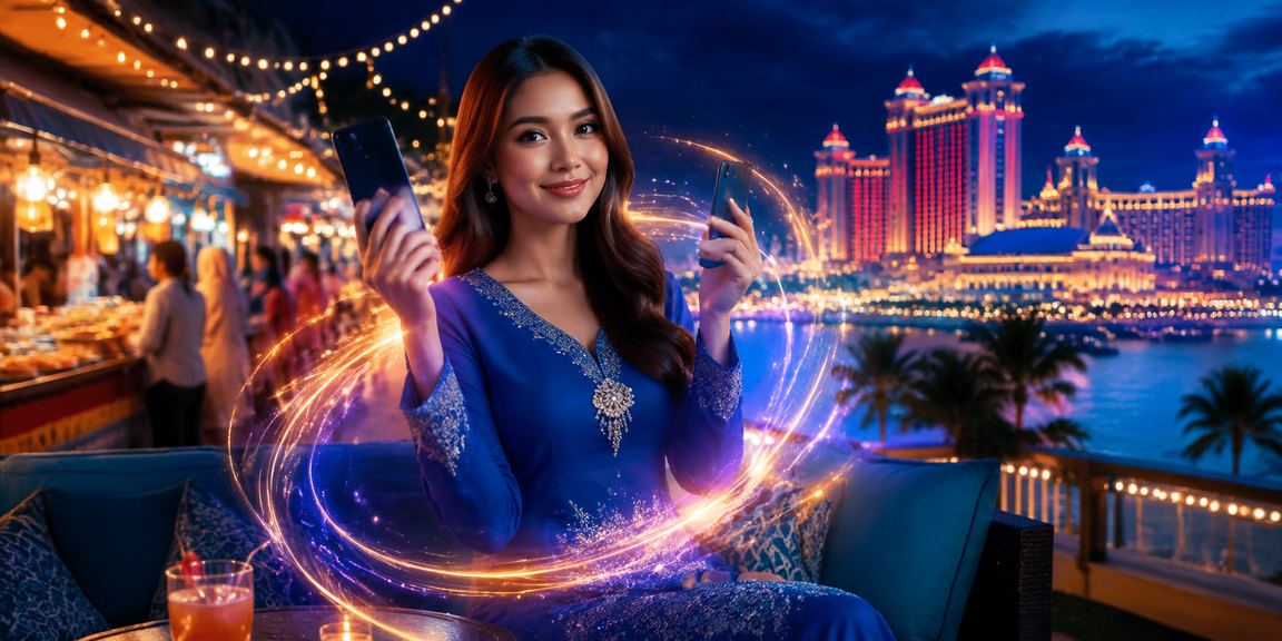 Pengguna Malaysia di Genting Highlands mengakses kasino mudah alih mk2 dengan mudah