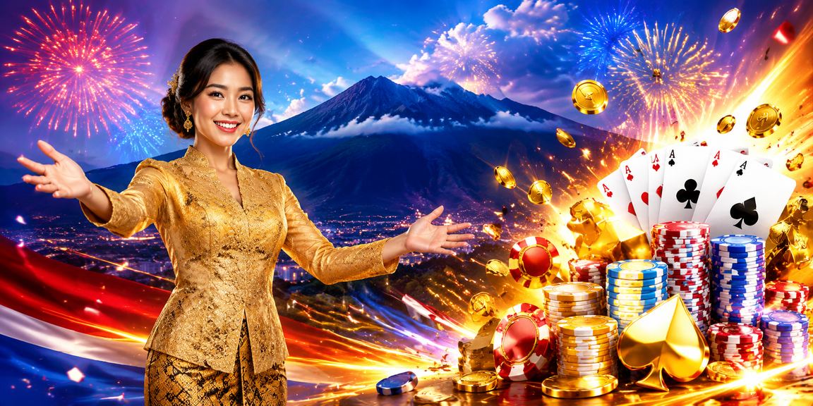 Permainan poker di Sabah dengan sentuhan budaya kebaya dalam suasana kasino moden
